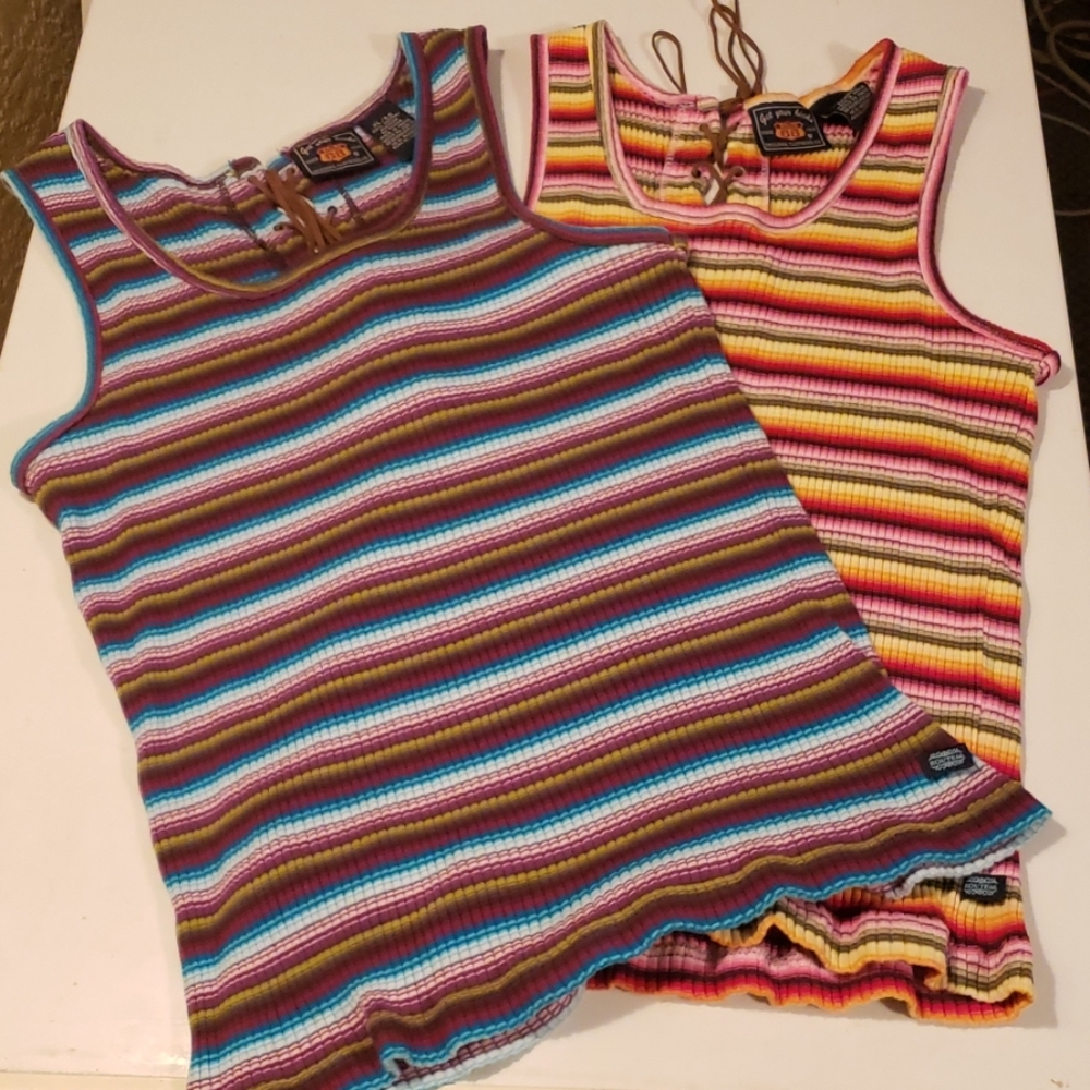 2 Route 66 Tank tops